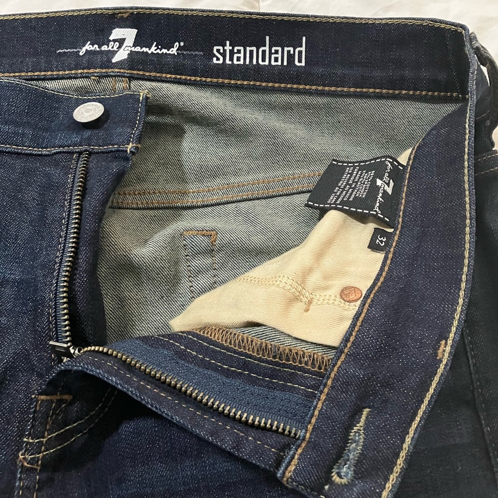 Seven for All Mankind Standard - Dark Wash 32x32
